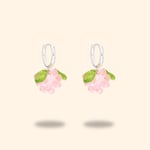 Mini Cupcake Jam Earrings in silver Annele  — kuva 1