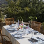 Lautasliina Bandana Bleu 20 kpl, 40x40 cm, Françoise Paviot — kuva 3