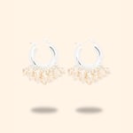 Golden Goddess Earrings in silver Annele  — kuva 1