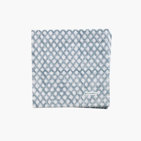 Paperiservetit Medallion cashmere blue 40x40cm, Chamois 