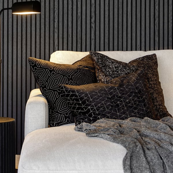 Laurel Diamond Cushion Cover dark brown 60x40 Artwood 