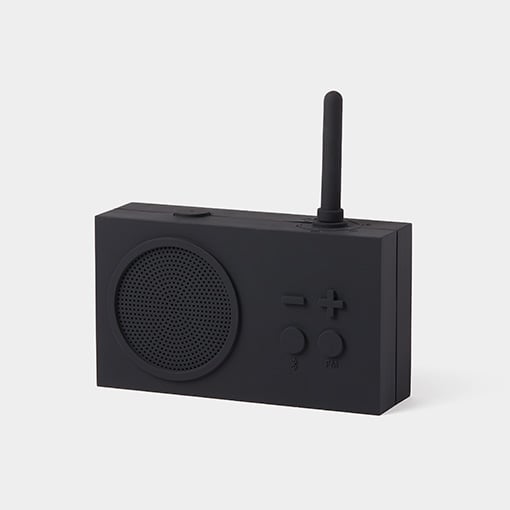 Lexon Tykho 3 radio / langaton kaiutin black 