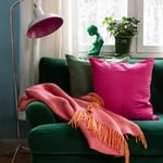 Mohair Blanket orange & pion Stacklebergs  — kuva 2