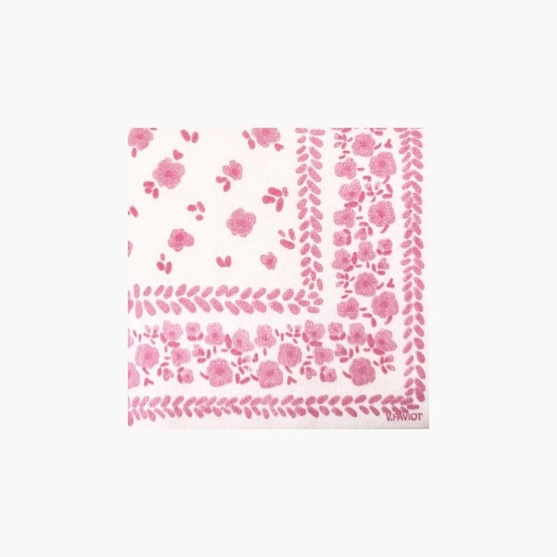 Lautasliina Bandana Rose 20 kpl, 25x25 cm, Françoise Paviot