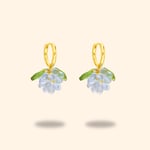 Mini Blueberry Jam Earrings Annele  — kuva 1