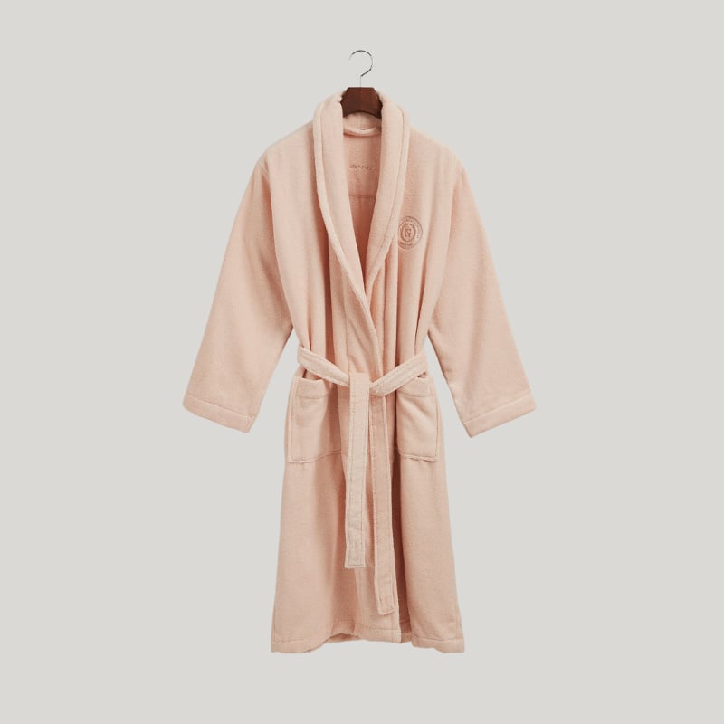Crest Robe light apricot Gant Home 