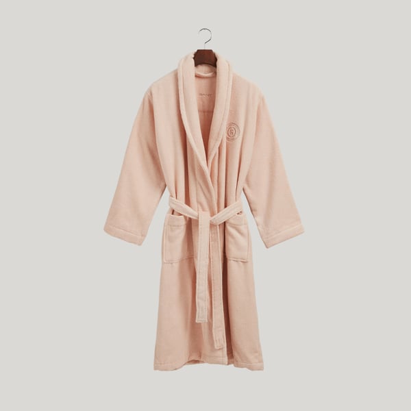 Crest Robe light apricot Gant Home 