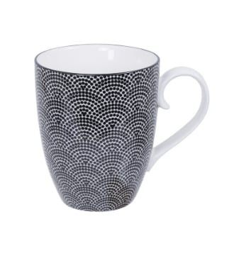 Nippon Black Mug Dots Tokyo Design Studio