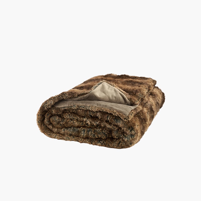 Amber Wolf Throw 150x260 Artwood 