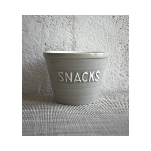Kulho Snacks harmaa Bruka Design