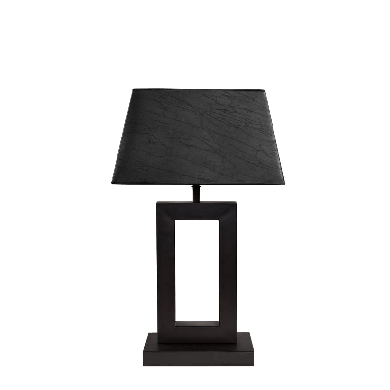 Arezzo Table Lamp Black Artwood