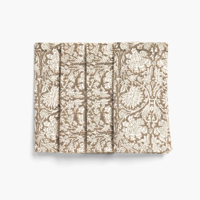 Napkins Cotton Paradise light brown 4 pcs Chamois 