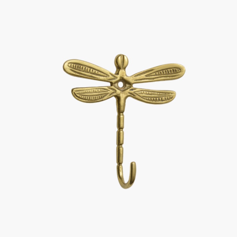 Sudenkorento koukku messinki pieni, Bruka