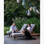 Kullansävyinen aurinkokennolyhty Ikat Jar 30Ø, Lumiz — kuva 4