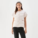 Indie short sleeved down vest liivi light rose, Busnel — kuva 4