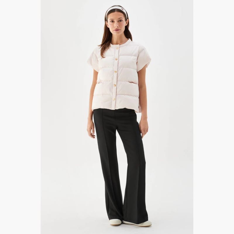 Indie short sleeved down vest liivi light rose, Busnel — kuva 5