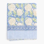 Dahlia Blue & Yellow -pöytäliina 170x350cm, Chamois — kuva 1