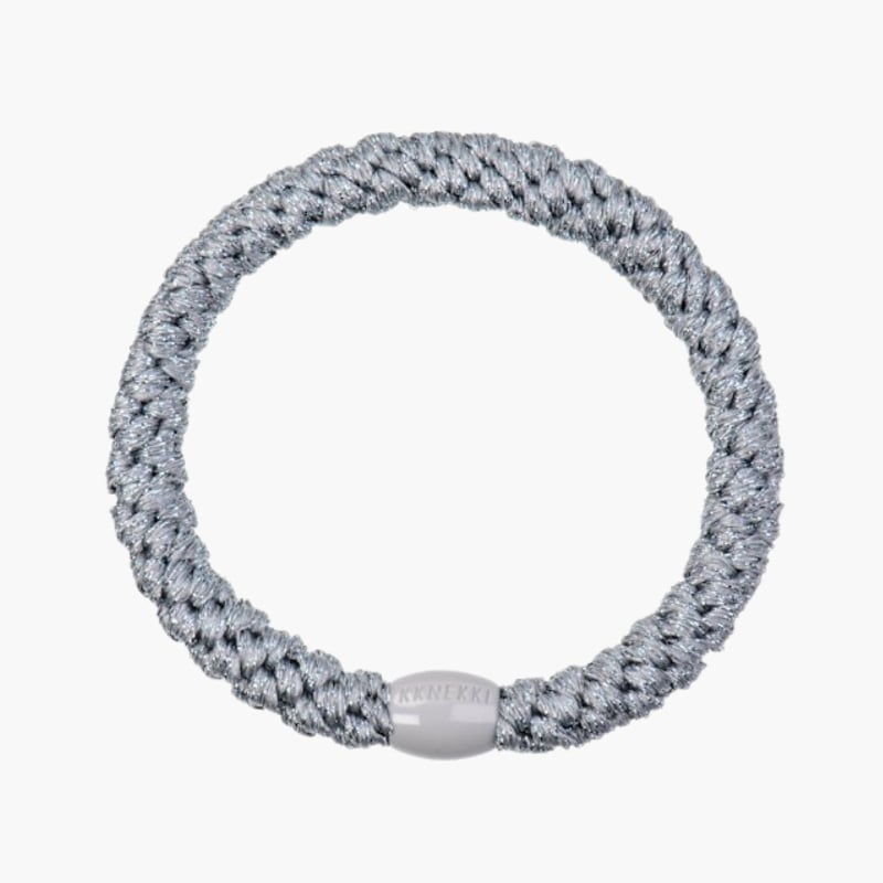 Kknekki college grey glitter hiuslenkki