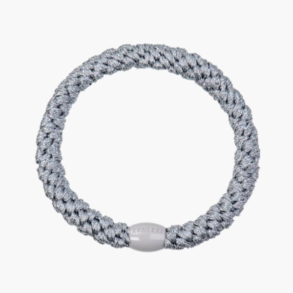 Kknekki college grey glitter hiuslenkki