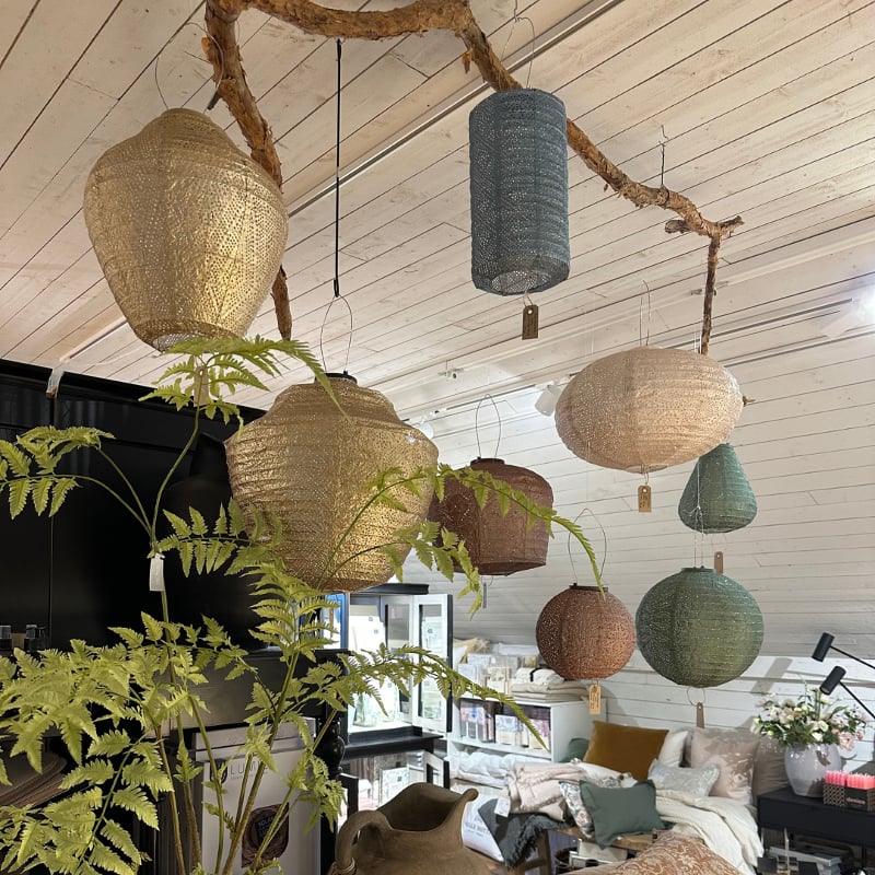 Vaalea roosa aurinkokennolyhty Long Oval Bazaar 20Ø, Lumiz — kuva 3