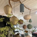 Siniharmaa Topaze Cylinder aurinkokennolyhty 18Ø, Lumiz — kuva 2