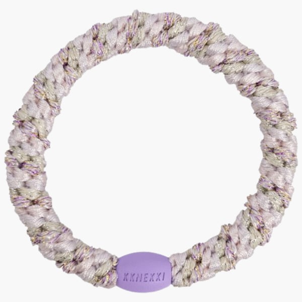 Kknekki Mix lavender ballet pink glitter hiuslenkki