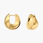 Azura Hoops L Gold korvakorut, Edblad — kuva 1