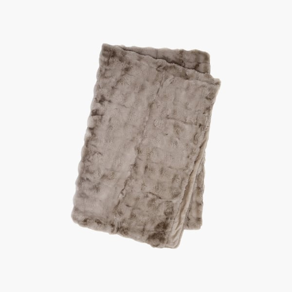 Misty Blanket L taupe 
