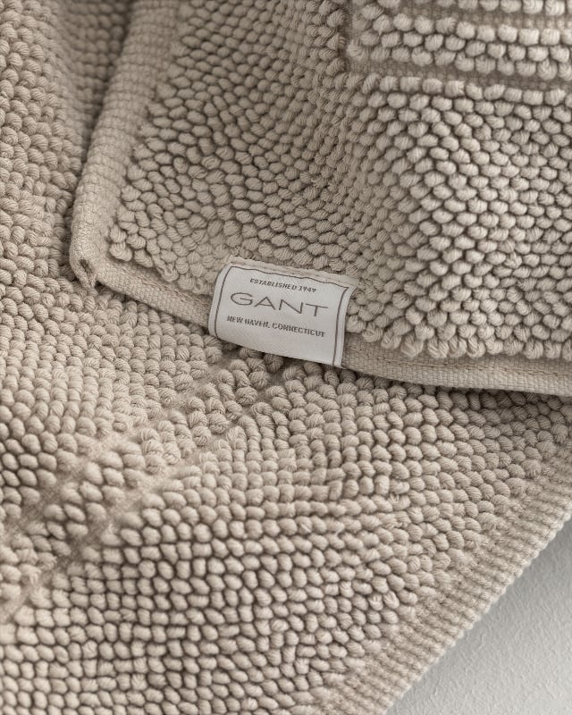 Kylpyhuoneen matto 60X90 silver sand GANT — kuva 2