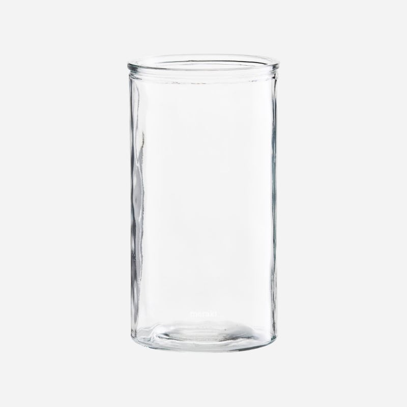 Vase Cylinder clear Meraki