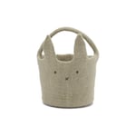 Huopainen pupukori Big Bunny Basket dusty green, Gry & Sif  — kuva 1