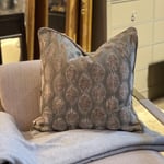 Ikat Dot Cushion Cover 50x50 sage  — kuva 1