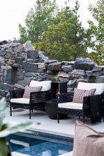 Santa Monica 3s Sofa Black + Cushion, Artwood — kuva 3