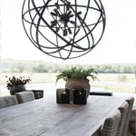 Nest Ceiling Lamp Black Artwood — kuva 3