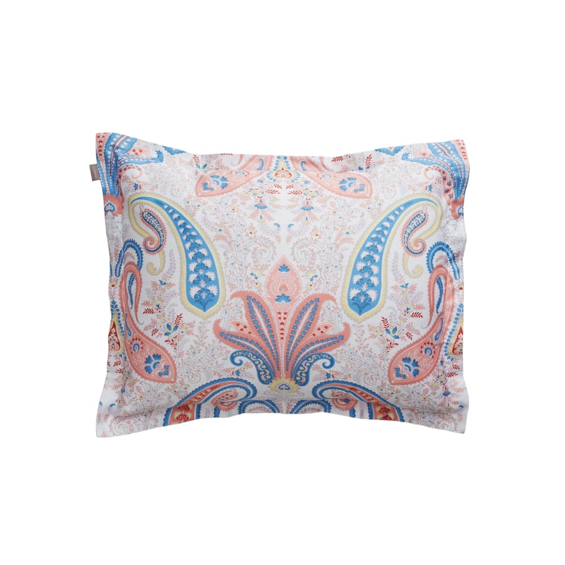 Key West Paisley Pillowcase guava orange Gant Home 