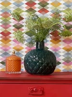 Ceramic Vase dark green  — kuva 2