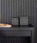 Marcello Box S black croco Artwood  — kuva 4
