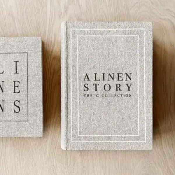 Coffee Table Book / Box M Linen 