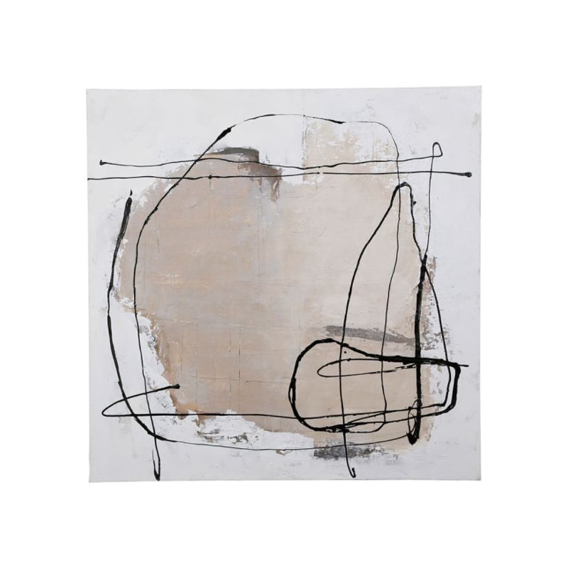 Painting Abstract beige 