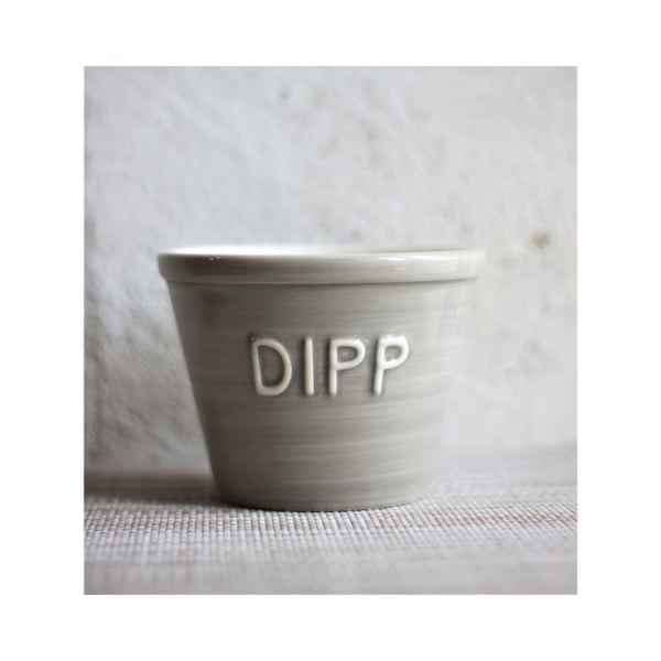 Kulho Dipp harmaa Bruka Design