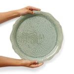 Round Serving Plate / Pizza Plate antique Sthål  — kuva 2