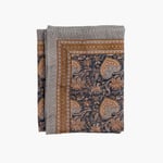 Linen Tablecloth Oriental navy 150x230 Chamois  — kuva 1