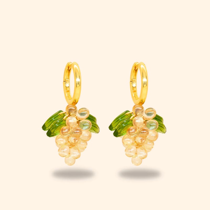 Champagne Jelly Earrings Annele 