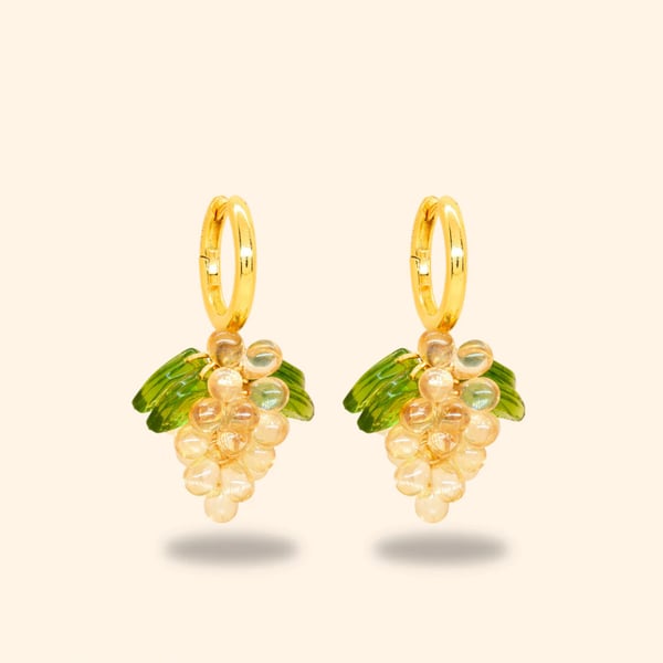 Champagne Jelly Earrings Annele 