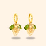 Champagne Jelly Earrings Annele  — kuva 1