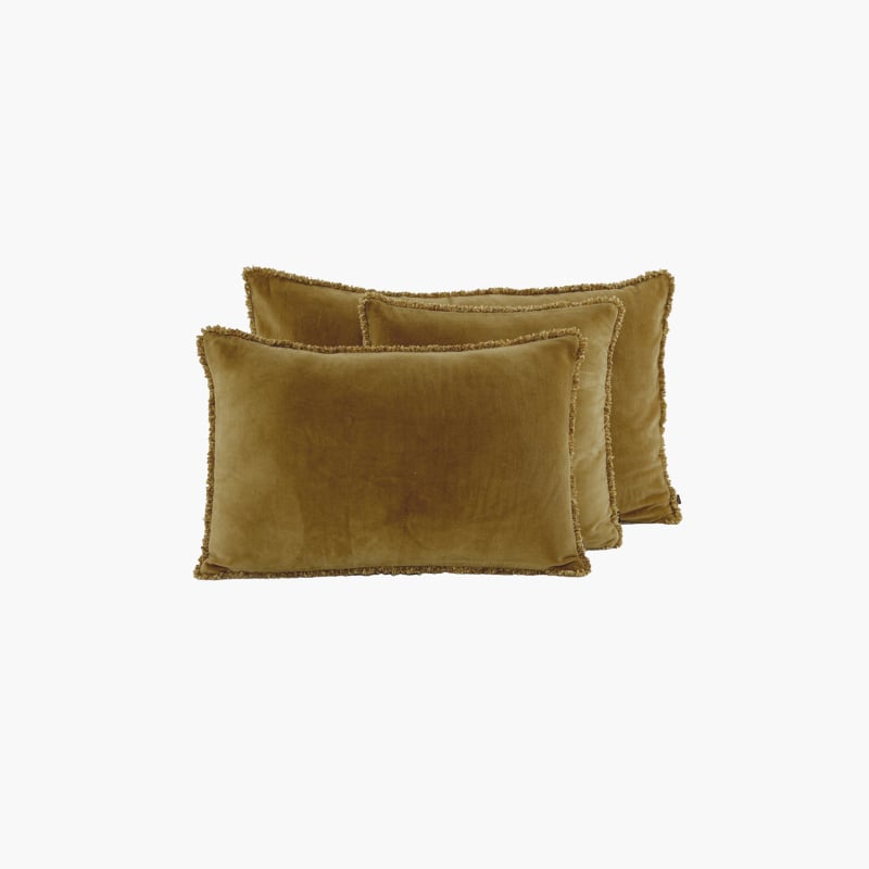 Kobe CC 40x60 kaki velvet Haomy 