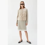 Iva Down Jacket light beige Busnel  — kuva 3