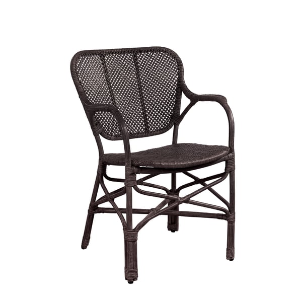 Bistro Dining Armchair brown Artwood