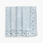 Simmi dusty blue-lautasliinat, 4 kpl 50x50cm, Chamois — kuva 1