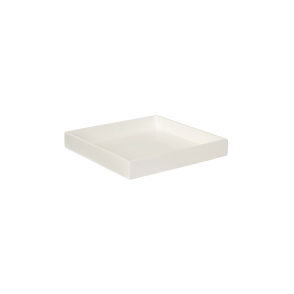 Lacquer Tray 20x20 white Oi Soi Oi 